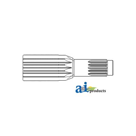 A & I Products Pinion Shaft 12" x7" x5" A-R67199